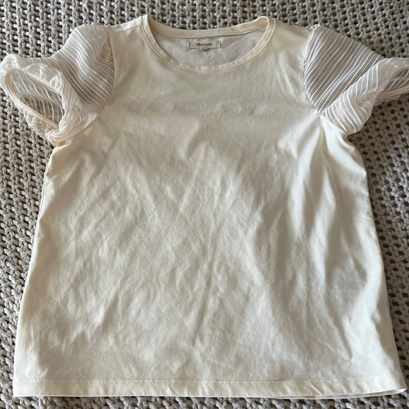Madewell lantern sleeve tee - Picture 1 of 2